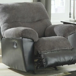 Signature Design By Ashley® Millingar - Smoke - 3 Pc. - Sofa, Loveseat, Rocker Recliner Living Room Sets