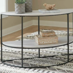 Wholesale ✨ Signature Design By Ashley® Bayflynn - Whitewash - Console Sofa Table 🎁 13 Signature Design By Ashley® Bayflynn - Whitewash - Console Sofa Table