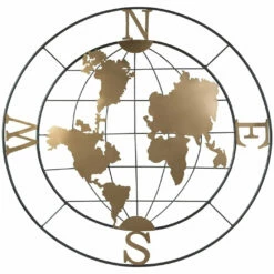 Ashley Furniture Brinly - Black/gold Finish - Wall Decor Accessories