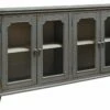 Promo 👍 Ashley Furniture Mirimyn - Antique Accent Cabinet Cabinets 🎁 2 Ashley Furniture Mirimyn - Antique Accent Cabinet Cabinets