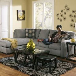Buy 😍 Signature Design By Ashley® Sectionals Zella - Sectional With Chaise 🔥 9 Signature Design By Ashley® Sectionals Zella - Sectional With Chaise