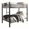 Ashley Furniture Beds Dinsmore - Black/gray - Twin/twin Bunk Bed W/ladder