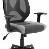 Signature Design By Ashley® Beauenali - Light Gray/black - Home Office Swivel Desk Chair Chairs