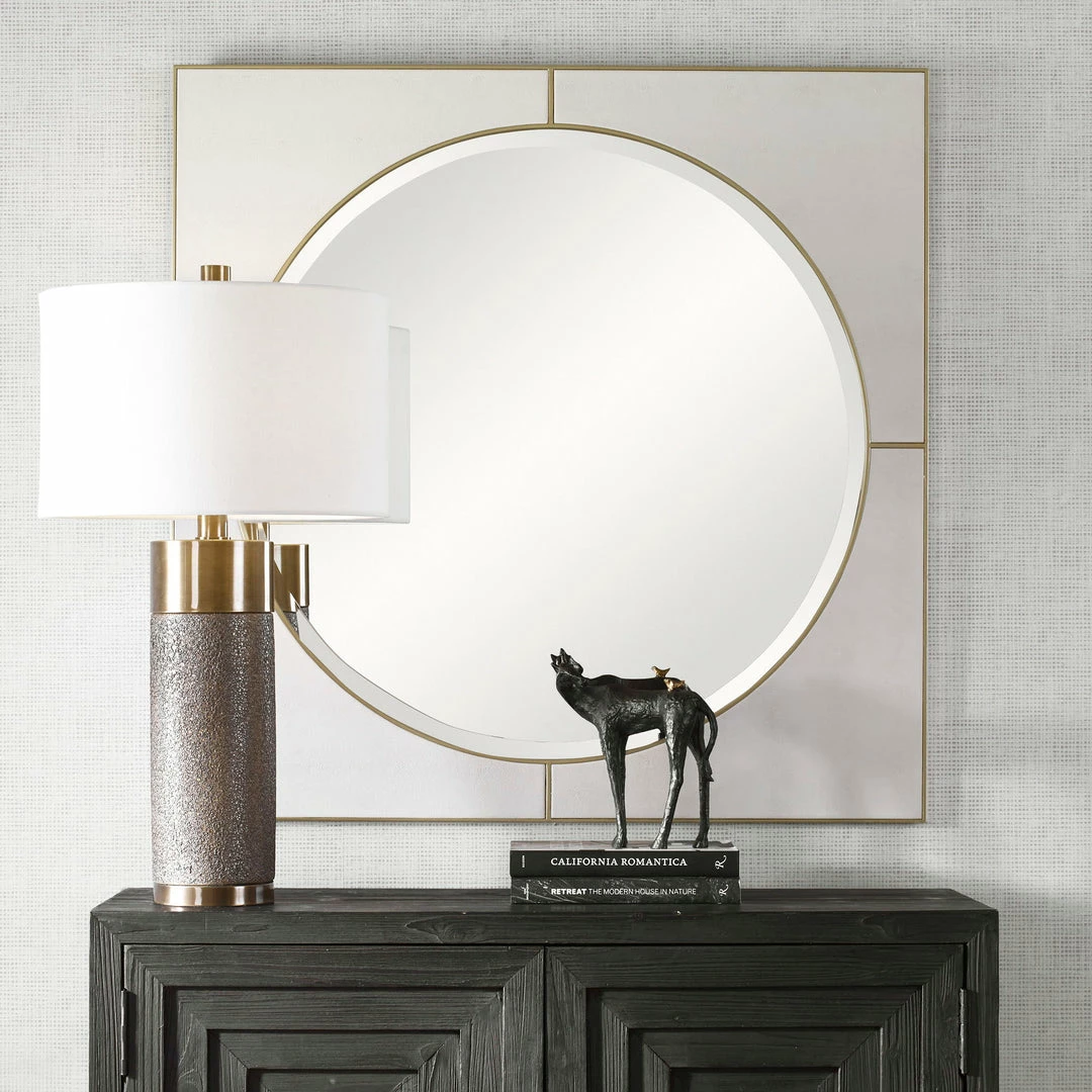 Flash Sale 🔔 Uttermost Cyprus White Square Mirror ❤️ 6 Uttermost Cyprus White Square Mirror