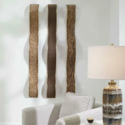 Accessories Uttermost Valdivia Serpentine Wall Decor, S/3