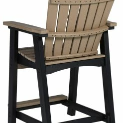 Signature Design By Ashley® Stools Fairen Trail - Black/driftwood - Barstool (2/cn)