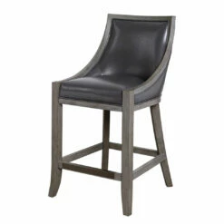 Cheapest 👍 Uttermost Elowen Leather Counter Stool Stools ✔️ 15 Uttermost Elowen Leather Counter Stool Stools
