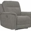 Ashley Furniture Reclining Furniture Mouttrie - Smoke - Pwr Recliner/adj Headrest