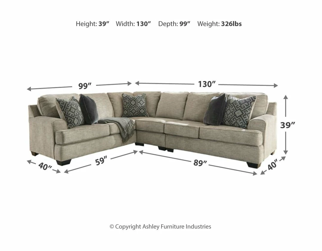 Top 10 💯 Signature Design By Ashley® Bovarian - With Storage - Sectional Set 🤩 5 Signature Design By Ashley® Bovarian - With Storage - Sectional Set