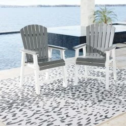 Best Pirce 👍 Signature Design By Ashley® Chairs Transville - Gray/white - Arm Chair (2/cn) 😍 9 Signature Design By Ashley® Chairs Transville - Gray/white - Arm Chair (2/cn)