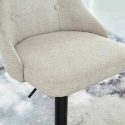 Promo 🥰 Signature Design By Ashley® Gaddison - Beige/black - Tall Uph Swivel Barstool(2/cn) Stools 🌟 20 Signature Design By Ashley® Gaddison - Beige/black - Tall Uph Swivel Barstool(2/cn) Stools