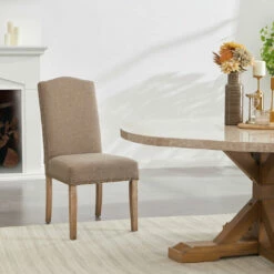 Ashley Furniture Kodatown - Linen - Dining Uph Side Chair (2/cn) Chairs