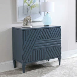 Deals ✨ Uttermost Colby Blue Drawer Chest Chests 🌟 18 Uttermost Colby Blue Drawer Chest Chests