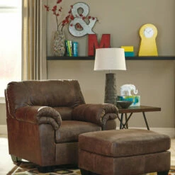 Signature Design By Ashley® Bladen - Chair With Ottoman