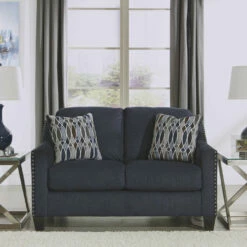 Brand new ⭐ Ashley Furniture Loveseats Creeal - Blue - Loveseat 😍 24 Ashley Furniture Loveseats Creeal - Blue - Loveseat