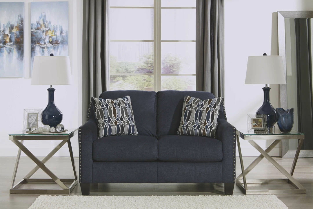 Brand new ⭐ Ashley Furniture Loveseats Creeal - Blue - Loveseat 😍 13 Ashley Furniture Loveseats Creeal - Blue - Loveseat