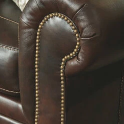 Signature Design By Ashley® Roleson - Walnut - 2 Pc. - Chair And A Half With Ottoman