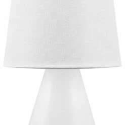 Ashley Furniture Lanry - White - Metal Table Lamp (1/cn) Accessories