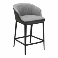 New 🧨 Moe's Home Collection Beckett Counter Stool Grey 😍 7 Moe's Home Collection Beckett Counter Stool Grey