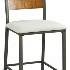Signature Design By Ashley® Stellany - Dark Brown - 9 Pc. - Counter Table, 8 Upholstered Barstools Dining Room Sets