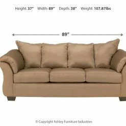 Ashley Furniture Darcy - Sofa Flared Frame - Stationary Sofas
