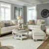 Signature Design By Ashley® Living Room Sets Stoneleigh - Alabaster - 4 Pc. - Sofa, Loveseat, Chair, Ottoman