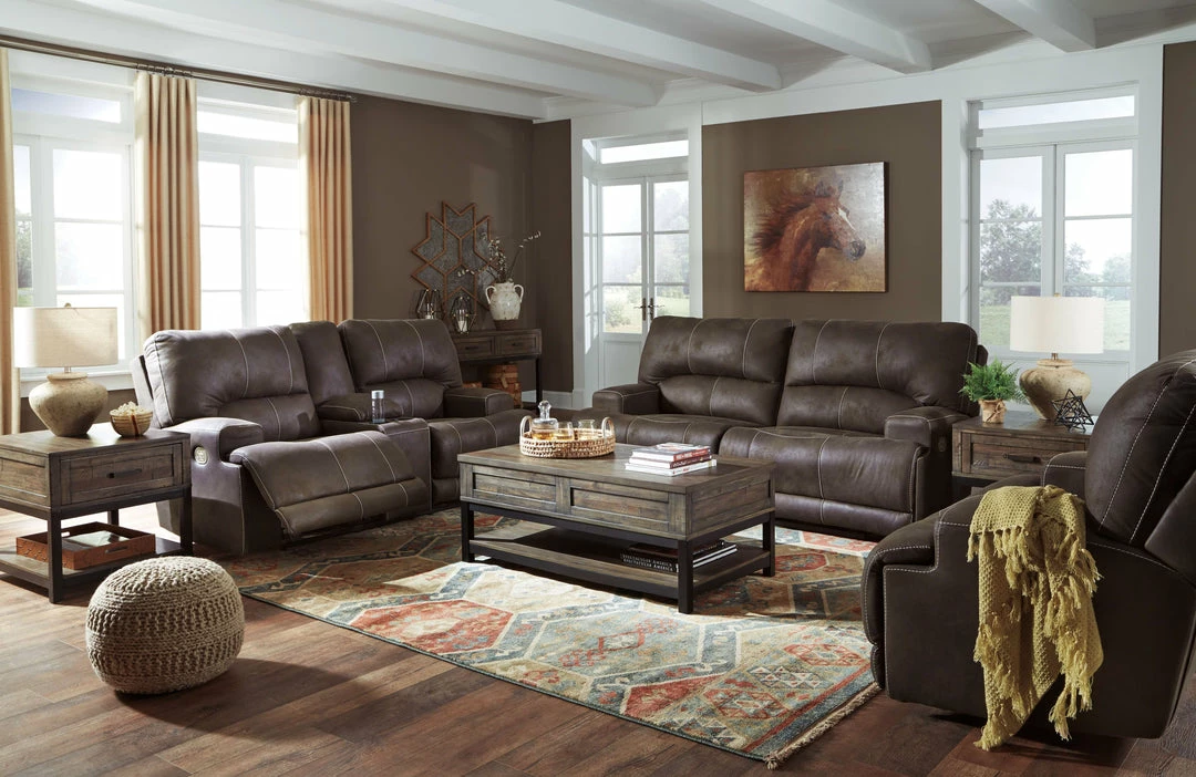 Best deal ⭐ Signature Design By Ashley® Kitching - Rustic - 2 Seat Power Reclining Sofa Adjustable Headrest, Power Reclining Loveseat CON/Adjustable Headrest, Wide Seat Power Recliner 😉 3 Signature Design By Ashley® Kitching - Rustic - 2 Seat Power Reclining Sofa Adjustable Headrest, Power Reclining Loveseat CON/Adjustable Headrest, Wide Seat Power Recliner