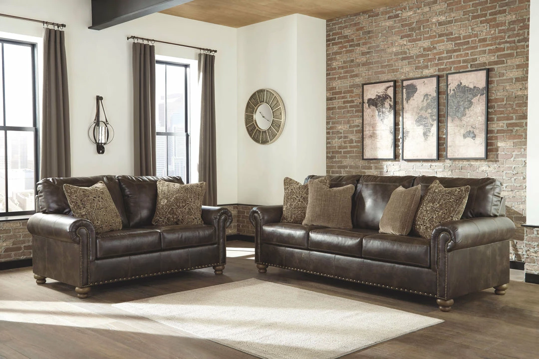 Best Pirce ๐ Ashley Furniture Nicorvo - Coffee - Queen Sofa Sleeper ๐ 4 Ashley Furniture Nicorvo - Coffee - Queen Sofa Sleeper