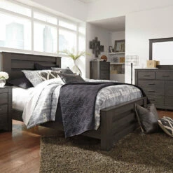 Best deal 🌟 Signature Design By Ashley® Brinxton - Charcoal - Panel Bed 👍 9 Signature Design By Ashley® Brinxton - Charcoal - Panel Bed