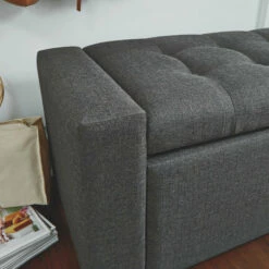 Ashley Furniture Benches Cortwell - Gray - Storage Bench
