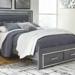 Signature Design By Ashley® Lodanna - Gray - Panel Bed