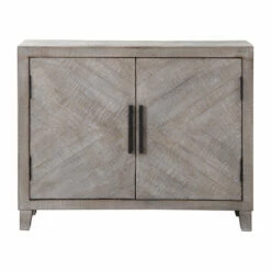 Uttermost Adalind White Washed Accent Cabinet