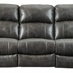 Ashley Furniture Dunwell - Handsome Crackle - Power Reclining Sofas Reclining Furniture