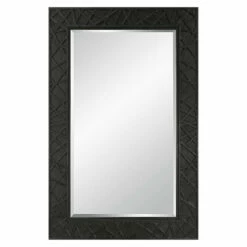 Accessories Uttermost Everest Satin Black Mirror