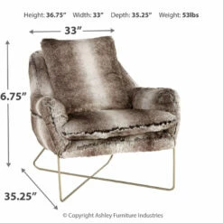 Ashley Furniture Chairs Wildau - Gray - Accent Chair