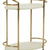 Signature Design By Ashley® Tarica - Cream/gold Finish - Bar Cart