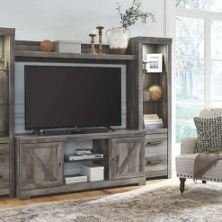 Signature Design By Ashley® Wynnlow - Entertainment Center - 60" TV Stand Entertainment Centers