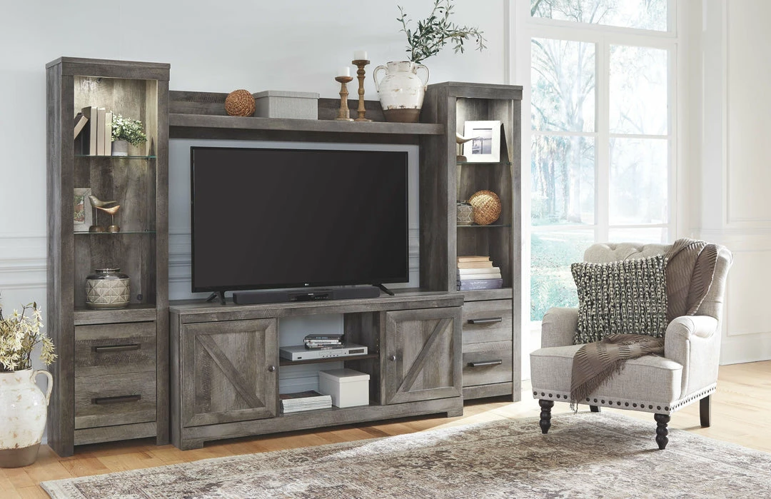 Hot Sale ✔️ Signature Design By Ashley® Wynnlow - Entertainment Center - 60" TV Stand Entertainment Centers 🎉 3 Signature Design By Ashley® Wynnlow - Entertainment Center - 60" TV Stand Entertainment Centers