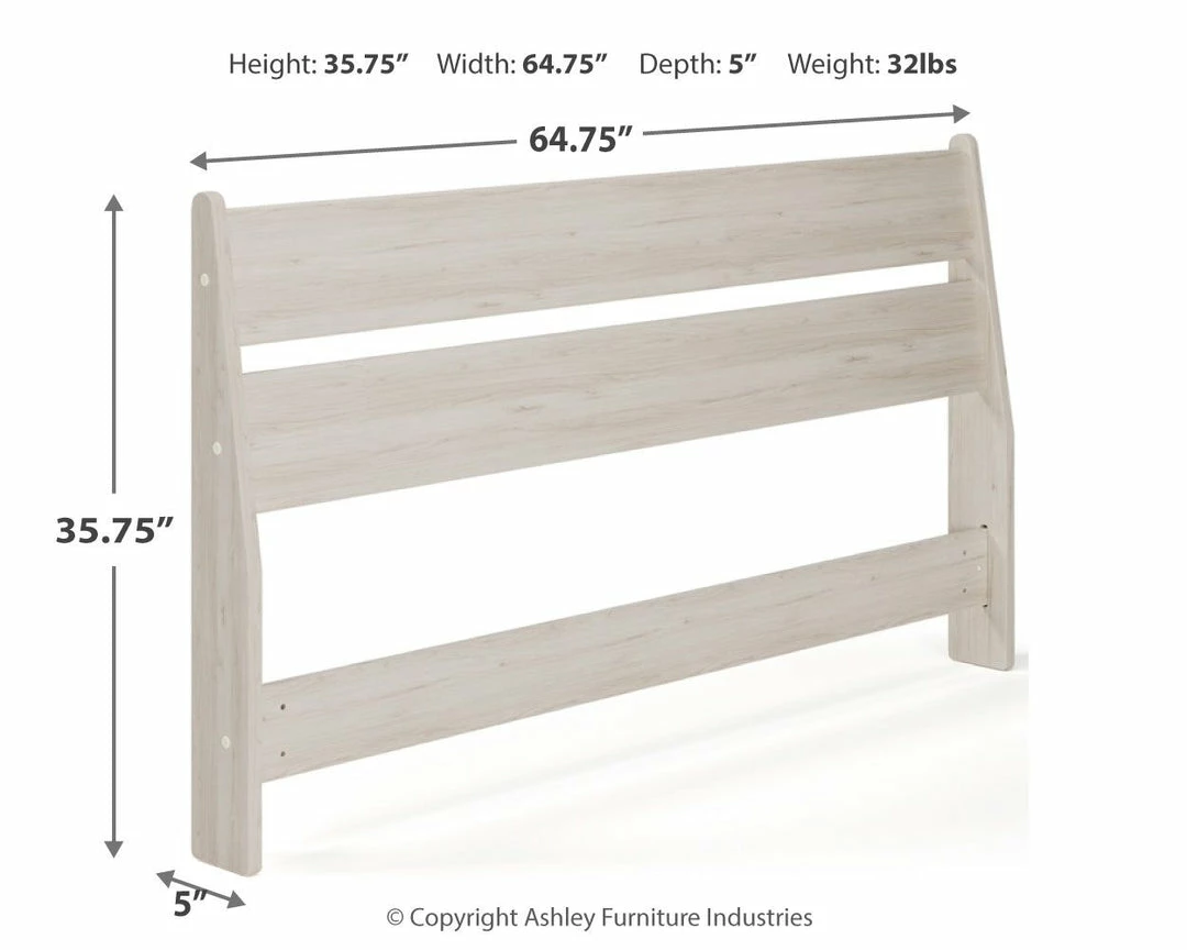 Cheapest 🛒 Ashley Furniture Socalle - Light Natural - Queen Panel Headboard Headboards 🥰 4 Ashley Furniture Socalle - Light Natural - Queen Panel Headboard Headboards