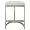 Stools Uttermost Ivanna Backless Silver Counter Stool