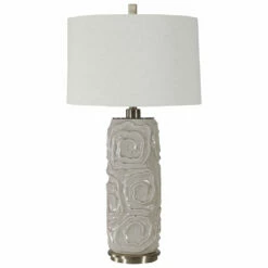 Uttermost Zade Warm Gray Table Lamp