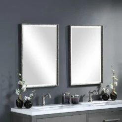 Accessories Uttermost Callan Silver Vanity Mirror