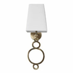 Accessories Uttermost Brambleton 1 Light Brass Sconce