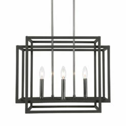 Uttermost Quadrangle 4 Light Pendant