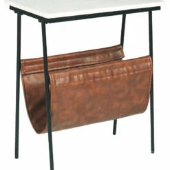 Ashley Furniture Etanbury - Brown/black/white - Accent Table Tables