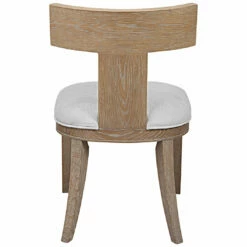 Uttermost Idris Armless Chair Natural