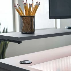 Hot Sale 🛒 Signature Design By Ashley® Desks Lynxtyn - Black / Gray - L-desk 🥰 27 Signature Design By Ashley® Desks Lynxtyn - Black / Gray - L-desk