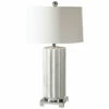 Uttermost Castorano White Marble Lamp Accessories