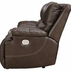 Ashley Furniture Ricmen - PWR REC Loveseat/ADJ Headrest Reclining Furniture