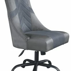 Ashley Furniture Barolli - Black / Gray - Swivel Gaming Chair Chairs
